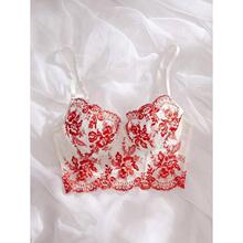 C 39065 Lace Embroidered Underwear Set ��˿������װ ����