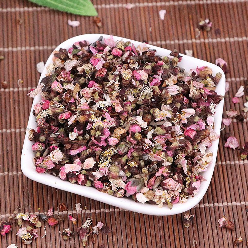 Apricot Flower Tea (Prunus armeniaca) — Dried Edible Flower Buds & Petals for Brewing details