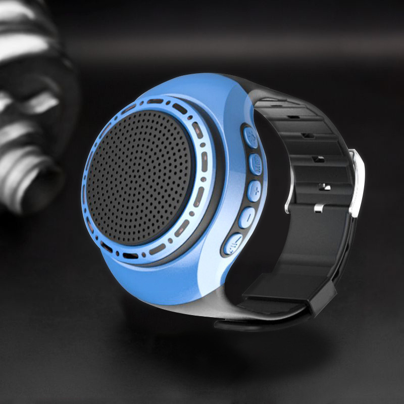U6 Bluetooth ウォッチ スピーカー スマートフォン ウェアラブル スポーツ オーディオ セルフィー ハンズフリー通話プラグイン TF カード スピーカー|undefined