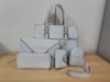 Capacious shoulder bag, set, simple and elegant design, wholesale