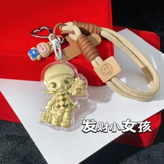 Shuibei のさまざまな金インゴット招き猫富の神 paopao マート携帯電話チェーンペンダントキーホルダーアクセサリー