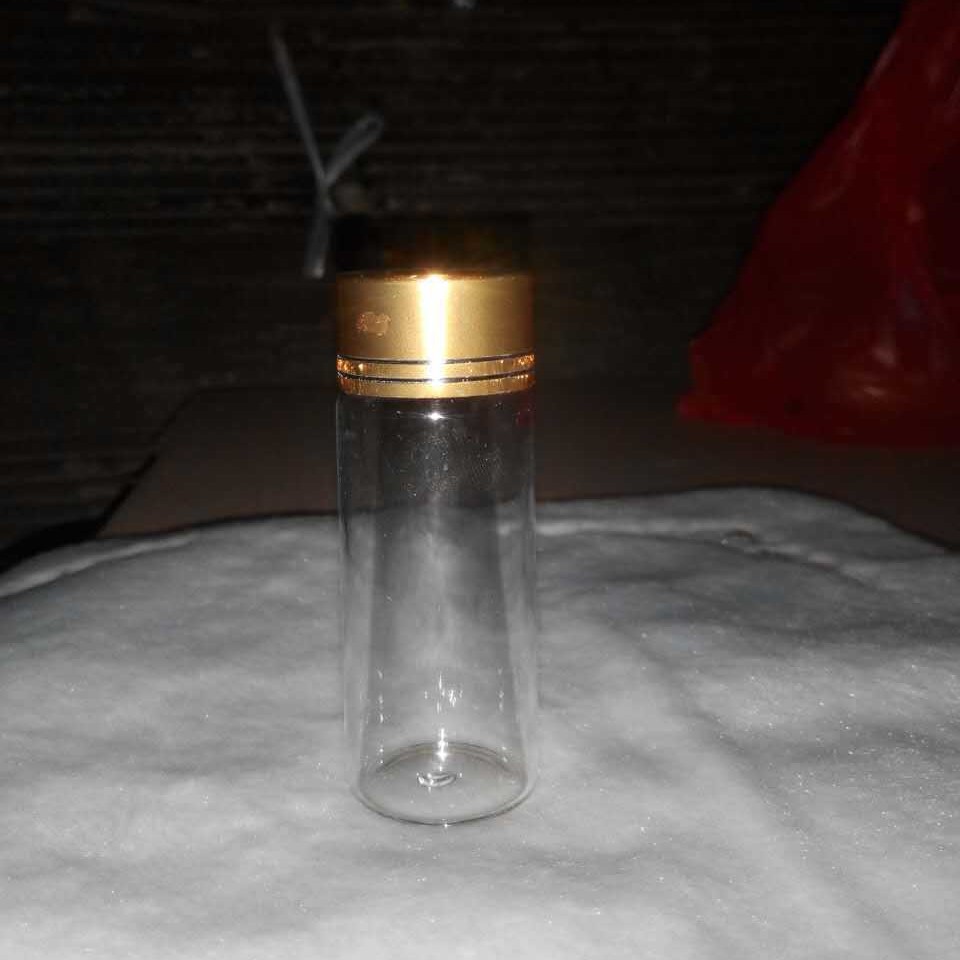 3080虫草石斛玛咖金线莲玻璃瓶40ml胶囊瓶糖果食品透明瓶