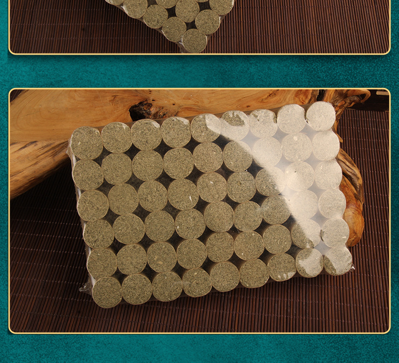 Stone-Ground Moxa Cones Ai Zhu 54 Pieces for Moxibustion Home and Studio Use preparation