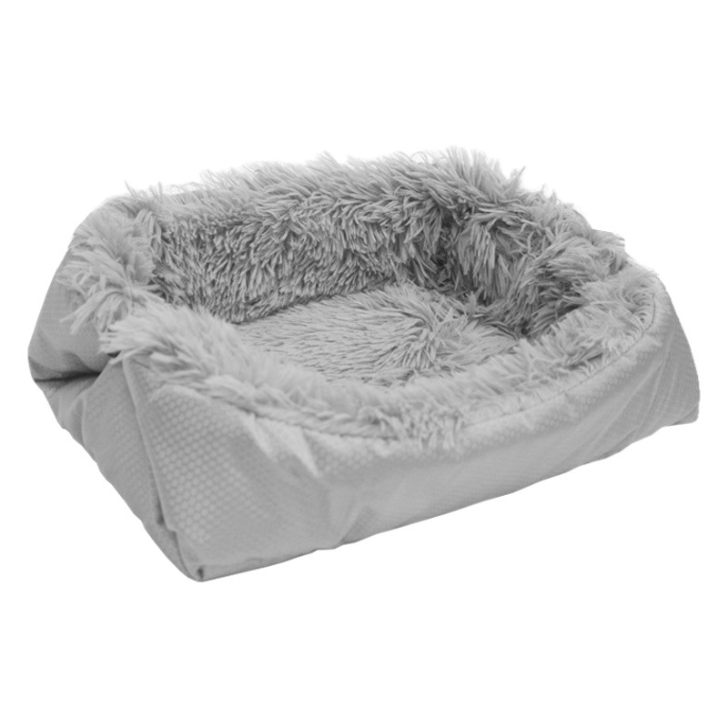 Amazon transfronteriza de doble uso nido gato cama gato nido perro felpa cálido cojín cuatro estaciones cama para mascotas gato perrera