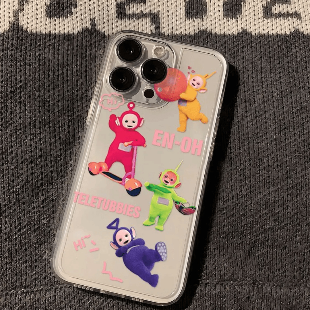 Teletubbies Suitable for Apple 16Plus Mobile Phone Case Iphone15Promax New 14 Cartoon 13 Cute 12