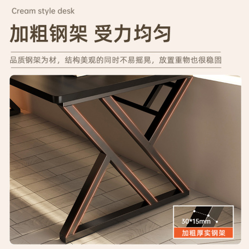 Computer table, home desktop desk, storage rack, table and chair set, e-sports table, simple office desk, workbench table