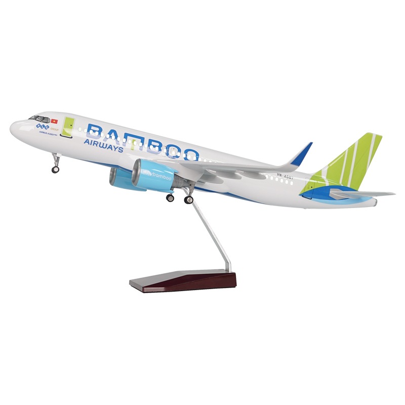 Emirates Scale 1:160 46cm A380 Emirates Modelo de avión de simulación ligera