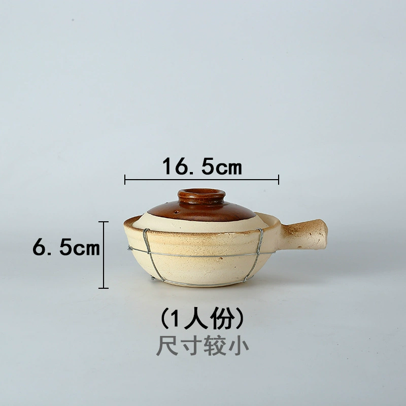 Оригинальная храмовая кастрюля с крышкой Pot Pot Potal Rice Rice Rice Tradition Traditional Infinitive Pot Cooker Желтая курица рис Cascus Кашка каша Отель Профессиональная кастрюля