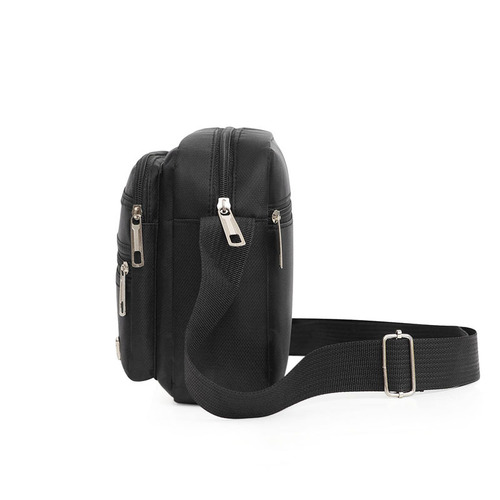 Summer style men's nylon cloth cross-body bag single shoulder men's bag outdoor leisure multi-purpose bag foreign trade style fashionable men's shoulder bag