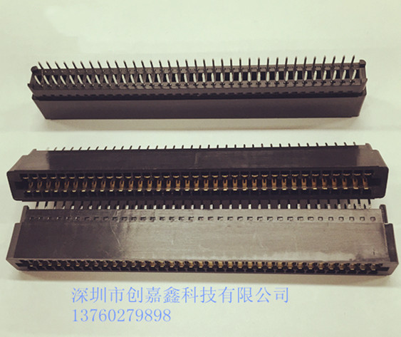 ָ SLOT PCB۲ 62P ֱʽ 2.54MM ޶