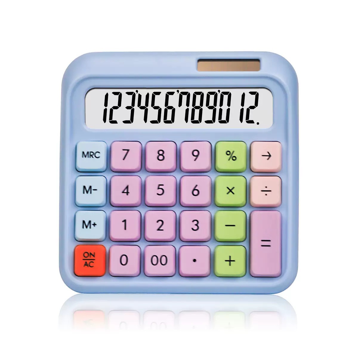 Calculadora de alto valor de color caramelo de dopamina, computadora solar multifuncional, oficina financiera para estudiantes al por mayor