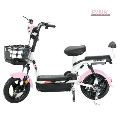 Battery Car 48V Lightweight | Elektrikli motosikletlər - pink-350w-naked-bike