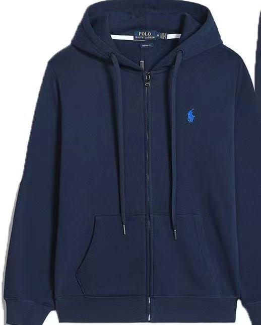 지퍼 네이비 블루 라벨