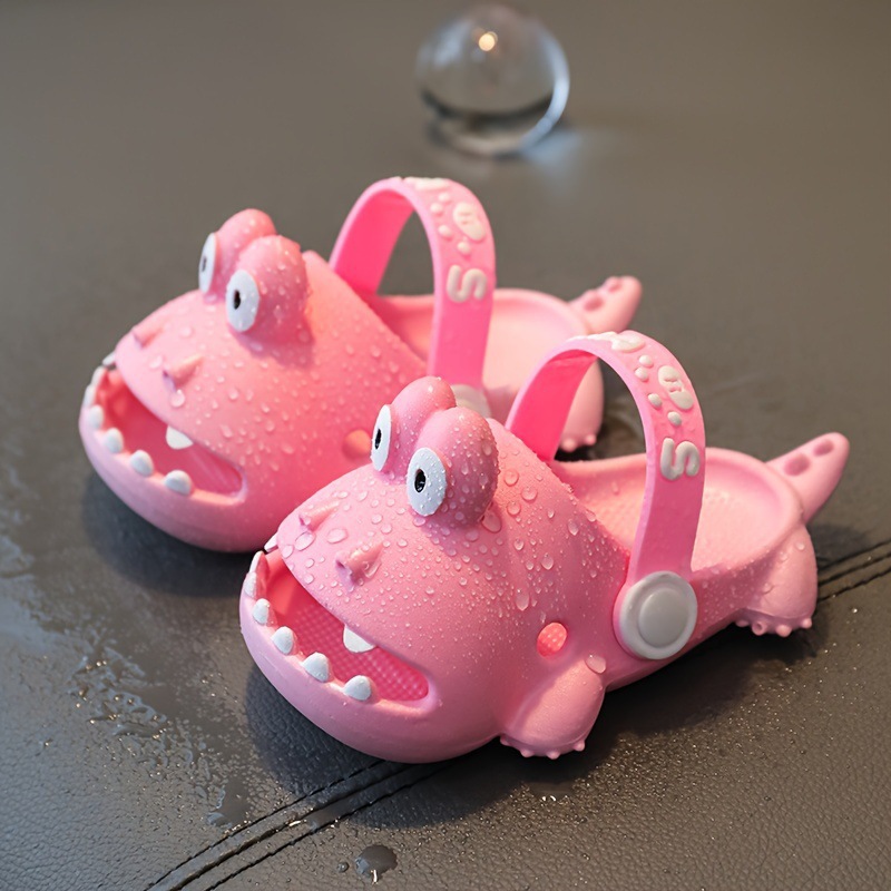 [Children s Slippers Cute Cartoon Hole Shoes]