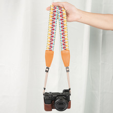 相机肩带适用佳能R50富士尼康索尼ZVE10微单反斜挎背带快拆挂绳