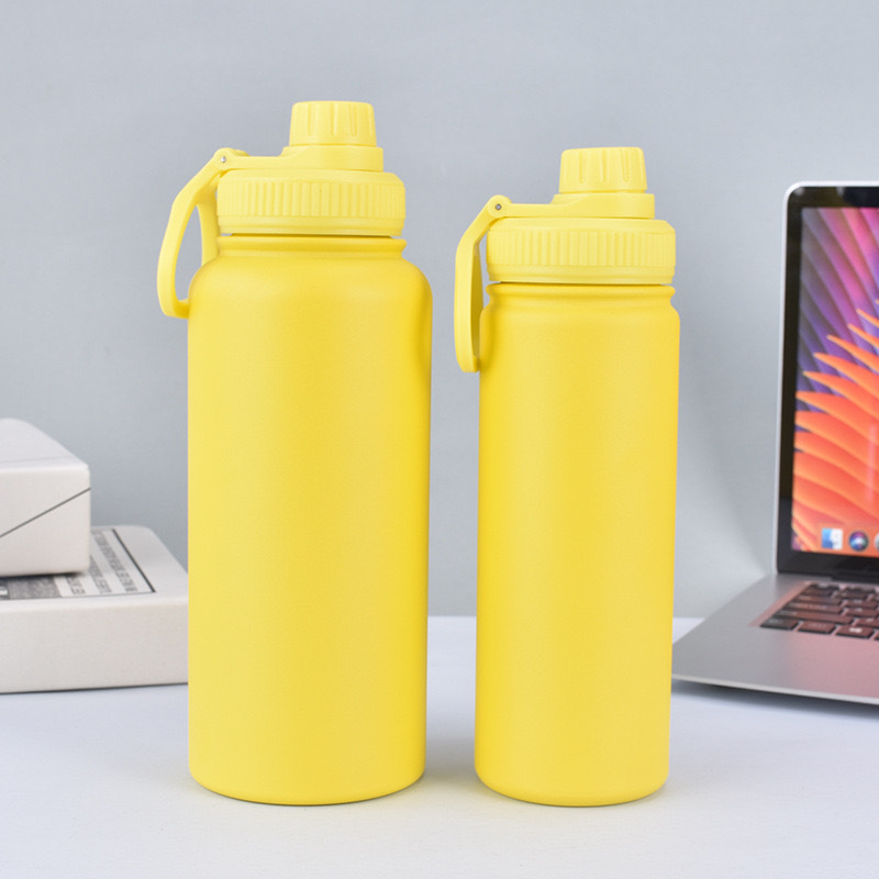 越境特別供給新製品スプレープラスチック 304 ステンレス鋼魔法瓶カップ屋外ポータブルトラベルケトル多容量スペースケトル|undefined
