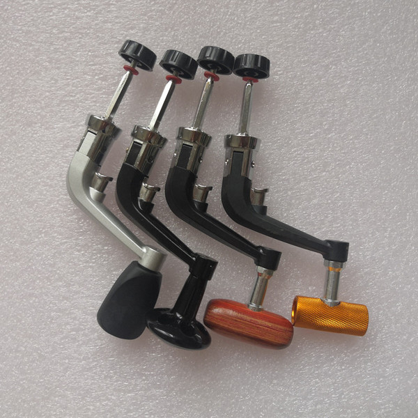 The fishing wheel shakes the rocker and semi -metallic metal to fold…