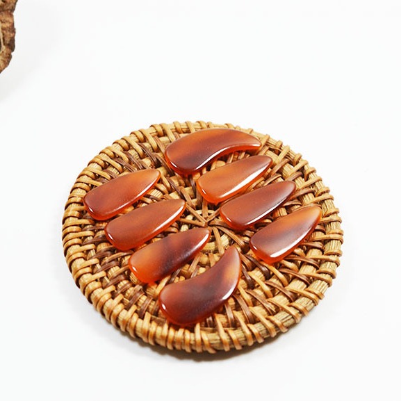 Manufacturer wholesale toi molecular guzheng nails professional grade examination playing type double-sided arc adult and children guzheng nails