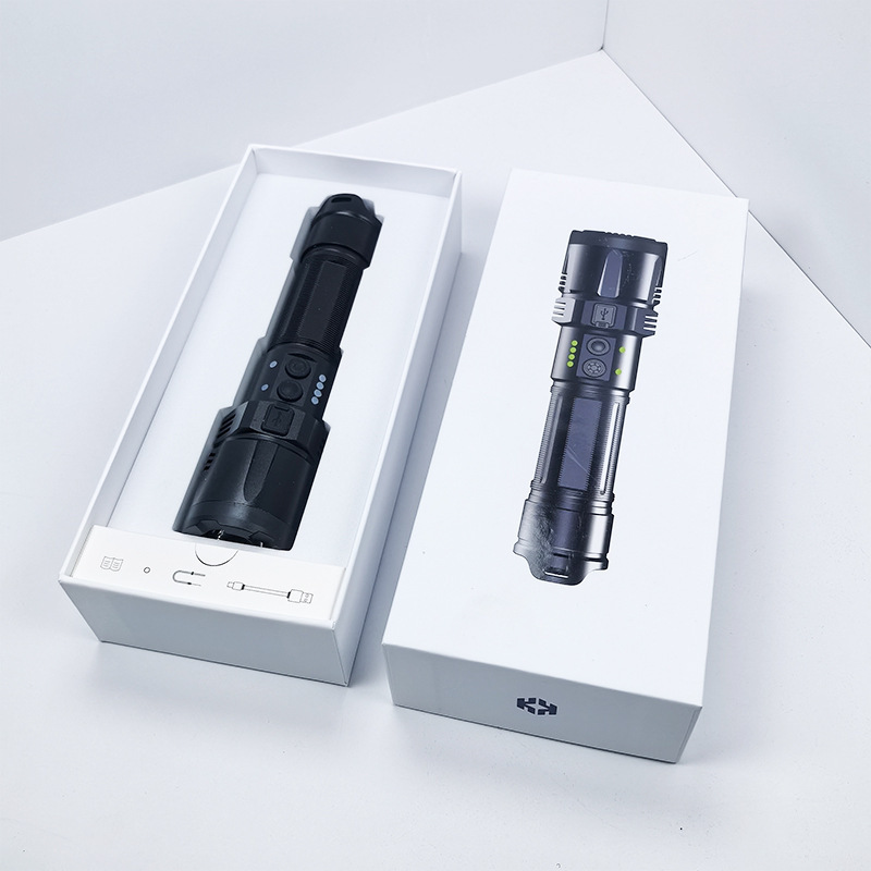 K99pro クロスボーダー Amazon 新製品多機能充電式自己防衛屋外緊急パトロール屋外ポータブル懐中電灯|undefined