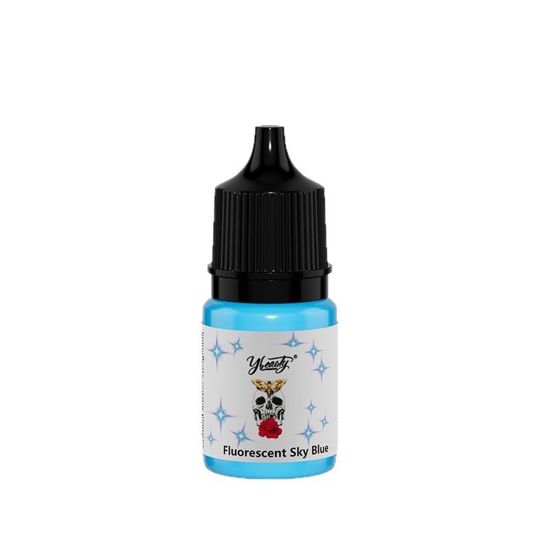 Tinta para tatuajes, pigmento de color para tatuajes 5ml/15ml, tinta fluorescente certificada por la FDA, certificación transfronteriza. image 5