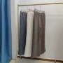 9502菱形格羊毛裤