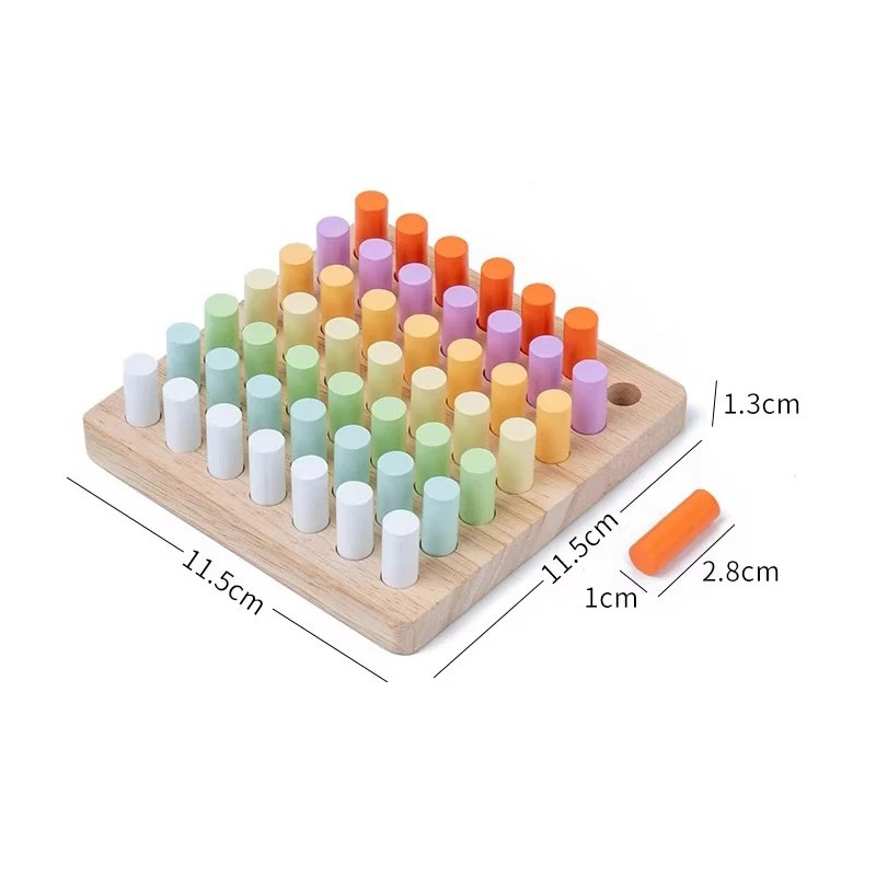 Unificación sensorial, entrenamiento de concentración, palos, juguetes, juegos de mesa para niños, iluminación, educación temprana, jardín de infantes, clase pequeña, área de rompecabezas, materiales