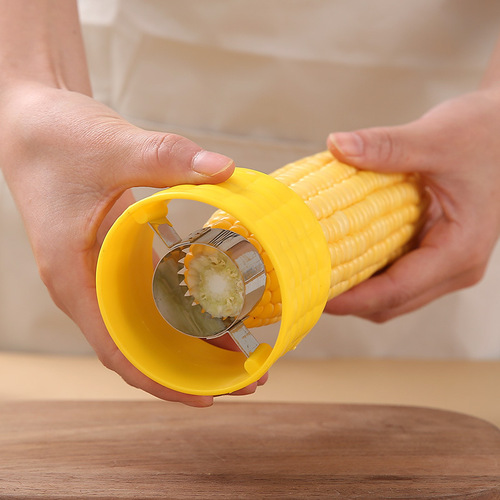 Household corn peeler, corn kernel separator, creative and practical kitchen supplies gadget, corn thresher