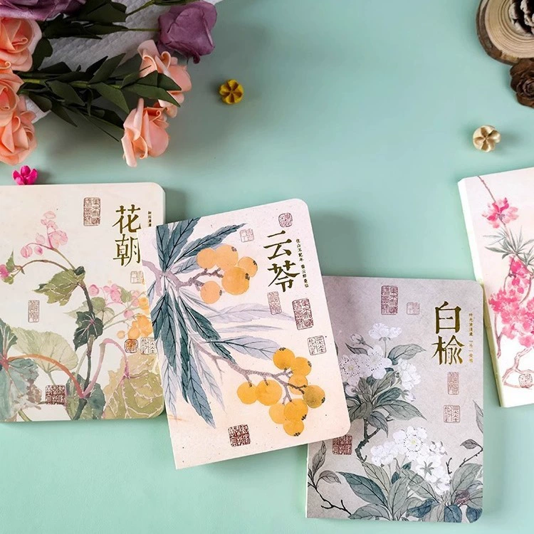 Hua Chenyue Setting Blank White Inner Page Baiyu Flower Chao Yun Ling Tang Liguo Guofeng Tourism Collection Chapters