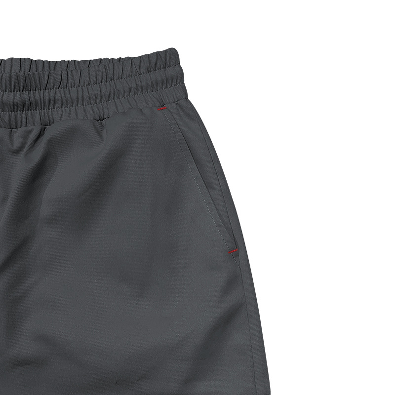 Herrenbekleidung Gewebte Stoffhose mit Kordelzug und mehreren Taschen, einfarbig, lässige Arbeitshose_voghion.com