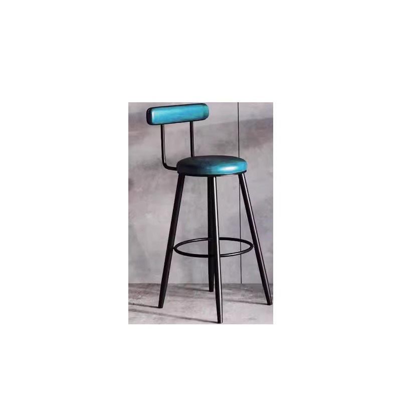 앉은키 65cm + 블루 가죽