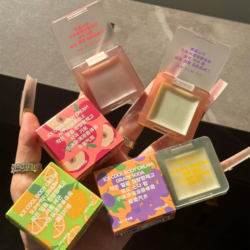 PEACH JOの小さい氷の清涼クリームは清新で香りを残します。|undefined