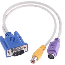 VGA�DAV VGA�DS-VIDEO���Ӿ�TV��X�B�ҕ��VGA to S-Video
