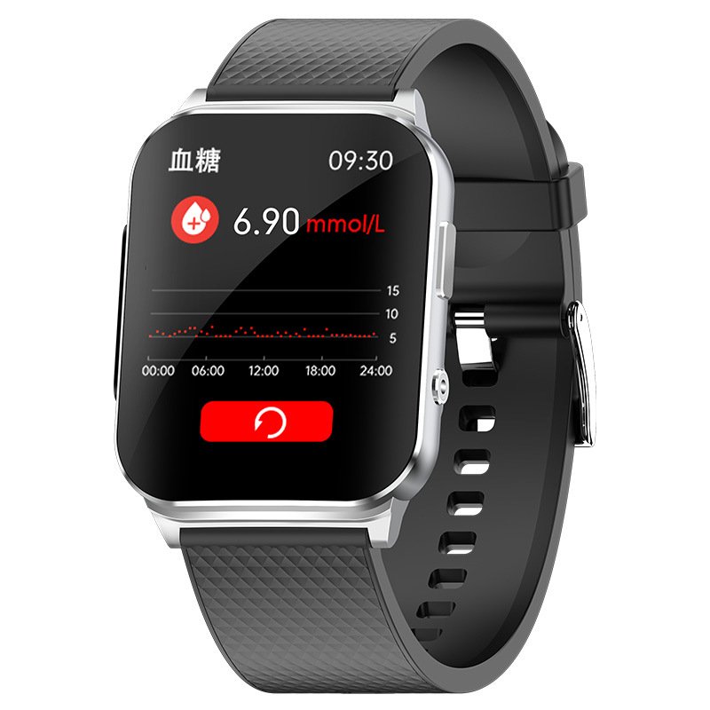 新款EP03智能手表心率心电血压体温健康监测信息提醒运动智能手环