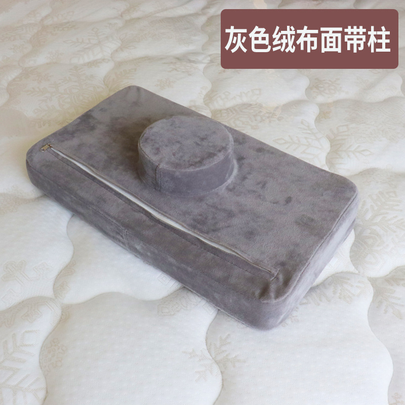 美容床枕头美容院防塌美睫按摩头枕带圆柱长方形小枕头垫枕芯其他|undefined