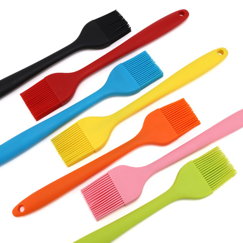 Thick all-in-one silicone hairbrush milk oil brush for cakes, baking, 26cm large barbecue oil brush