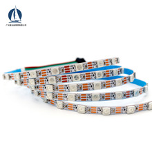 幻彩跑马流水灯带低压5v 5.5mm宽2812内置芯片60灯全彩可编程灯带