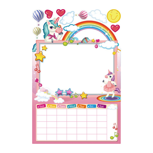 Fridge magnet message board customizable erasable magnetic reminder magnetic memo board note board magnetic writing board