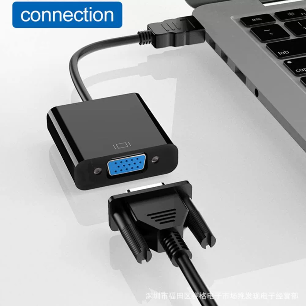 HDMI к VGA 1080P HD ротор с аудио питание HDMI к VGA преобразователь HDMI кабель