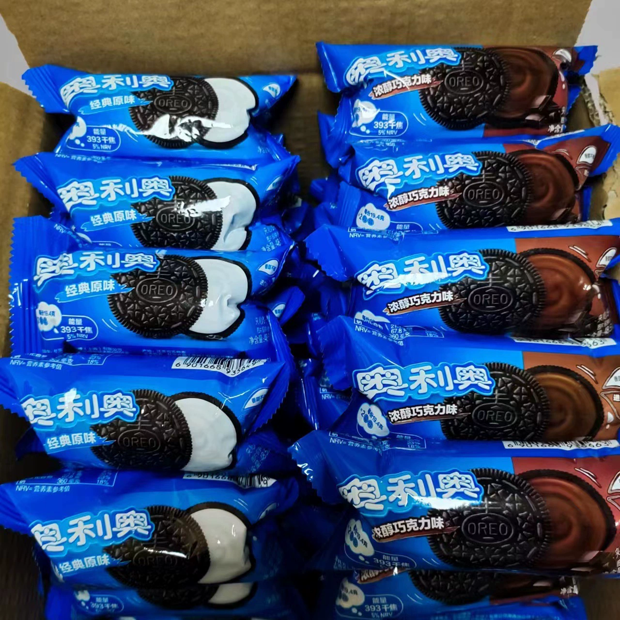 48,5 г печенья Oreo в форме сэндвича, оригинальный шоколадный вкус, маленькая упаковка, сувенирная упаковка Mondelez, детский снек