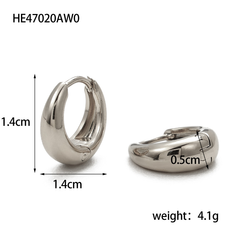 스틸 색상 1.4cm*0.5cm