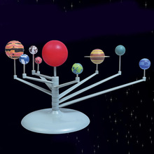 太陽系九大行星模型 手工制作天體儀夜光球科技小制作八大行星