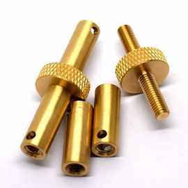 Aerter铜压铸件cnc机加工电子精密铜零件铜套铜接头cnc非标定制