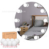 Manufactor goods in stock Cosmetic mirror bulb usb Three shades of light Hollywood hide wiring led Mirror front fill light