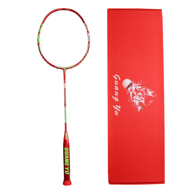Badmintonschläger aus Carbonfaser für Erwachsene, Größe 10U, Trainingsschläger für Damen und Herren, Einzelgeschenkset, Sport & Outdoor_voghion.com