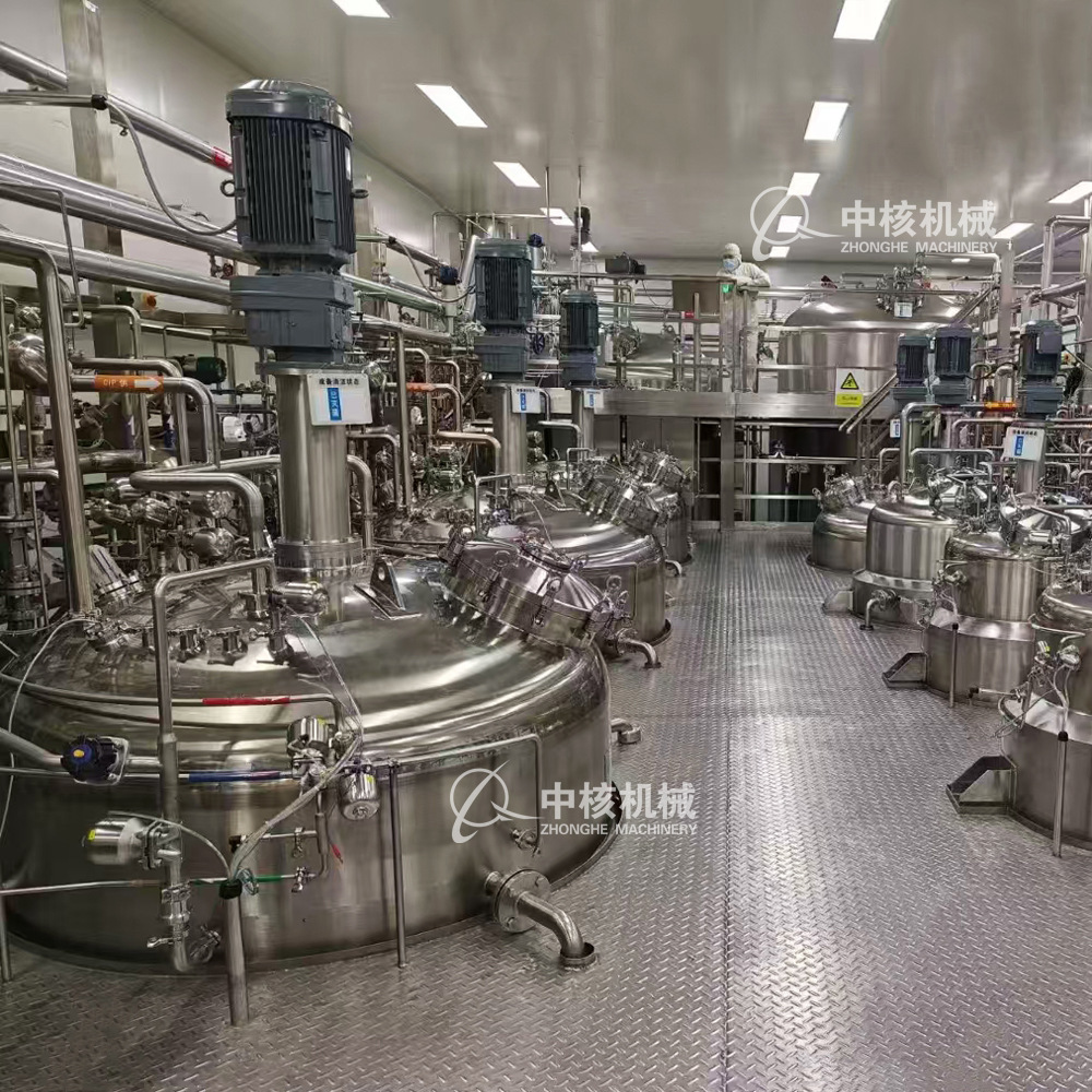 中核机械微生物发酵种子罐FJG-1000培养基发酵设备无菌全自动