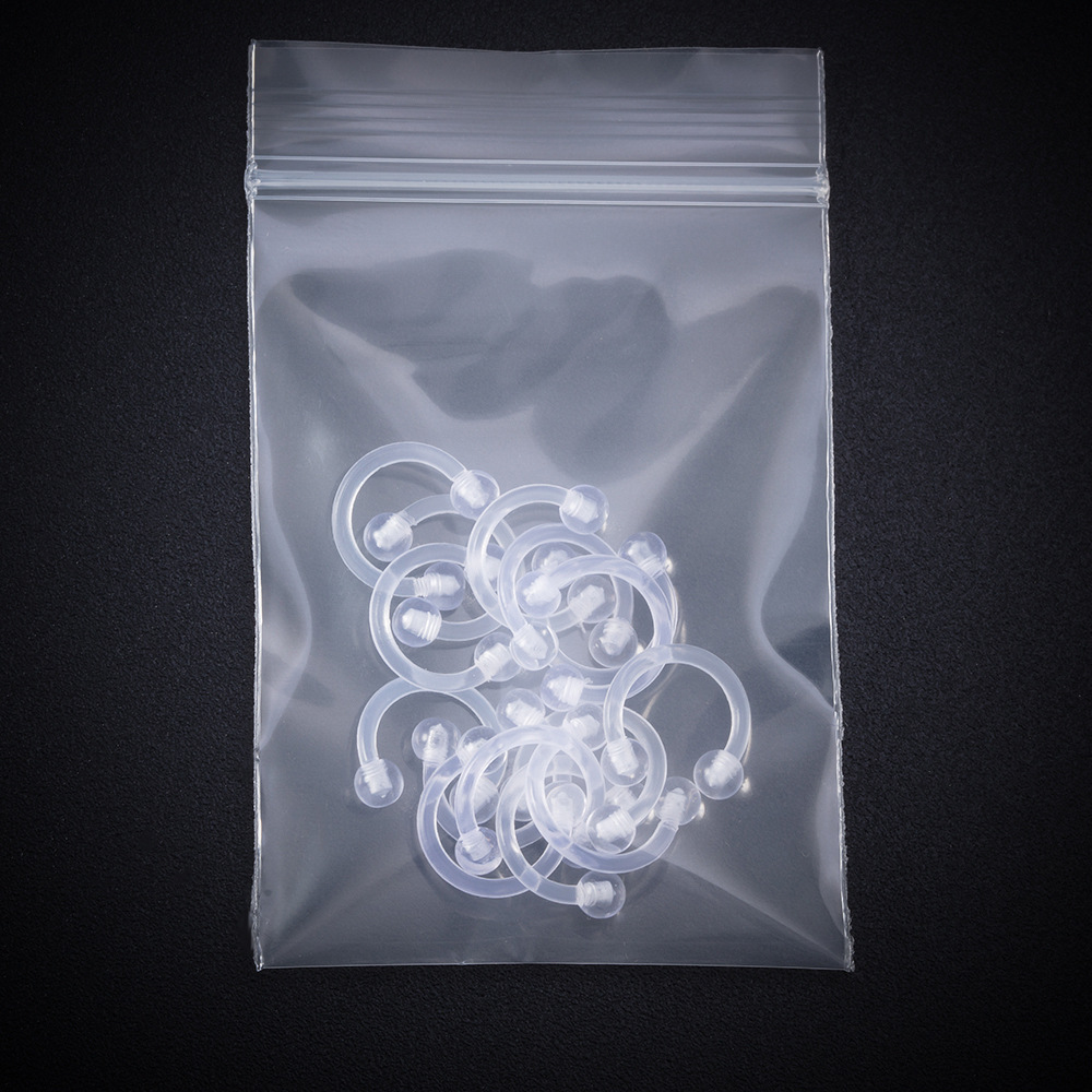 Simple Style Solid Color Arylic Nose Ring 1 Set