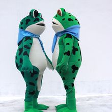 青蛙充氣人偶現貨卡通服裝人穿搞怪蛤蟆精玩偶服癩蛤蟆人偶服裝