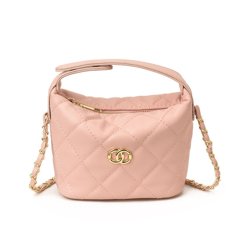 Bolsa de hombro de moda coreana para hombres y mujeres, bolsas de almuerzo de cadena simple para bebés de color sólido 2026 nuevas bolsas para niños