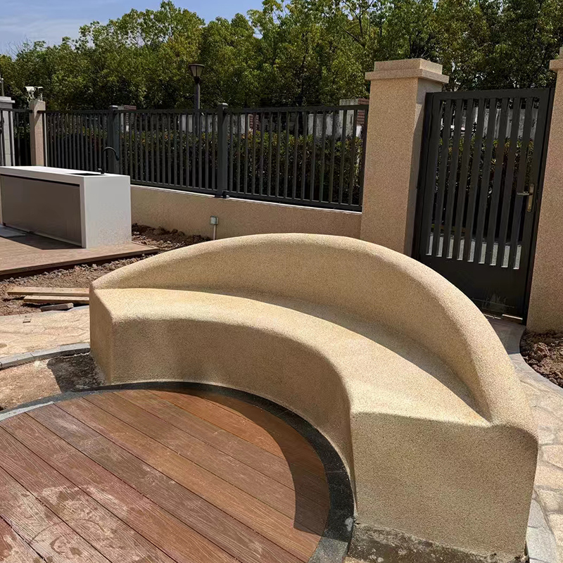 j8水洗涂料庭院花园水洗装修石室内外地面造景户外晶石成品石玉g3