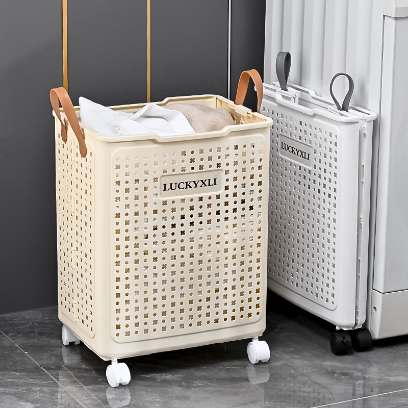 Foldable Dirty Laundry Basket, Laundry Basket, Storage Basket, Dirty Clothes Hamper, Bathroom Dirty Clothes Storage Basket, Foldable Dirty Clothes Storage